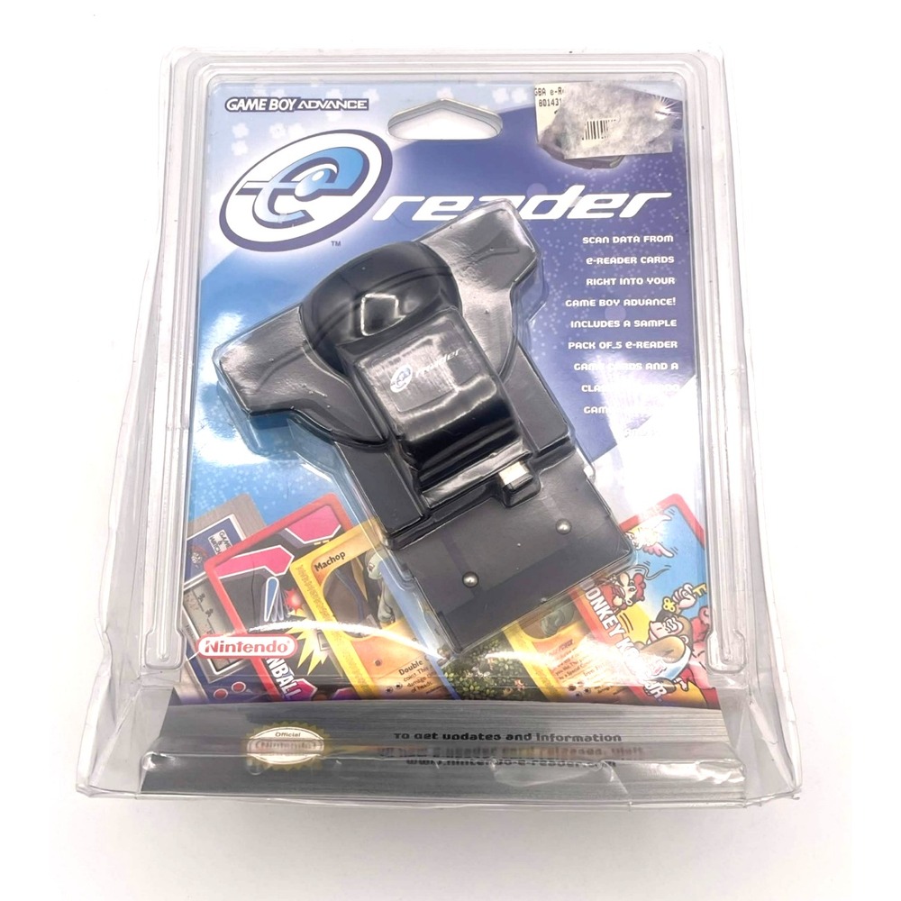 E Reader (Nintendo Game Boy Advance GBA) New Sealed Donkey Kong Jr Cards